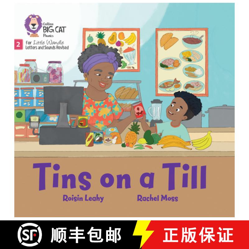 【3-4周达】Tins on a Till: Phase 2 Set 4 Blending Practice [9780008668204]