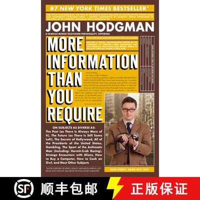 【3-4周达】More Information Than You Require [9781594483646]