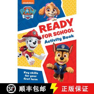 【3-4周达】PAW Patrol Ready for School Activity Book: Get Set to Start School! [9780008620028]