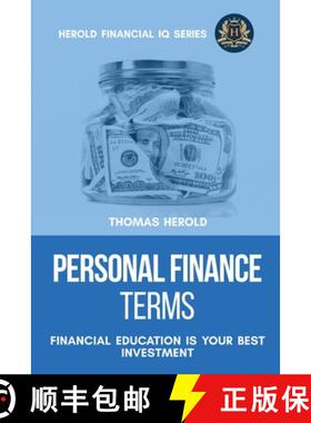 【3-4周达】Personal Finance Terms - Financial Education Is Your Best Investment [9781087861944]