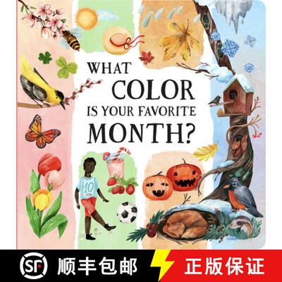 【3-4周达】What Color Is Your Favorite Month? [9788000079035]