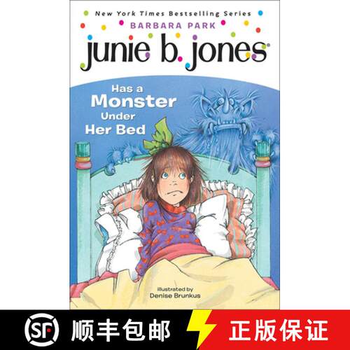 【3-4周达】精装 Junie B. Jones Has a Monster Under Her Bed [9780613019330]