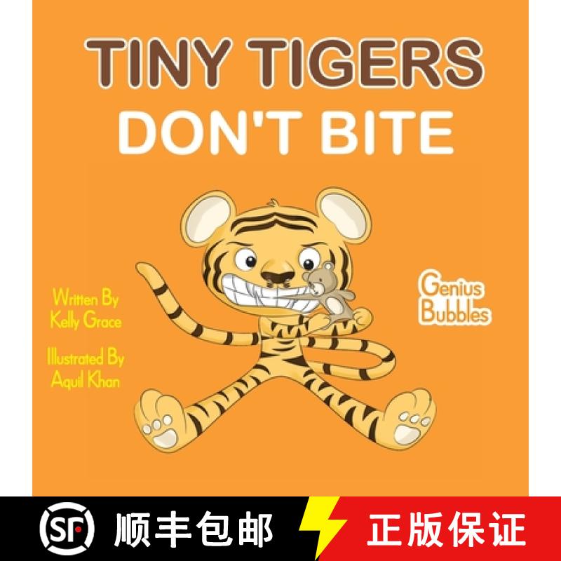 【3-4周达】Tiny Tigers Don't Bite: Genius Bubbles Book 2 [9781952394072]