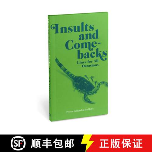 【3-4周达】Knock Knock Insults & Comebacks Lines for All Occasions: Paperback Edition [9781683492597]