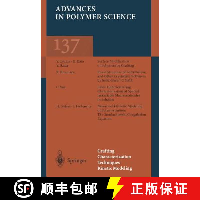 【3-4周达】Grafting/Characterization Techniques/Kinetic Modeling [9783662147559]