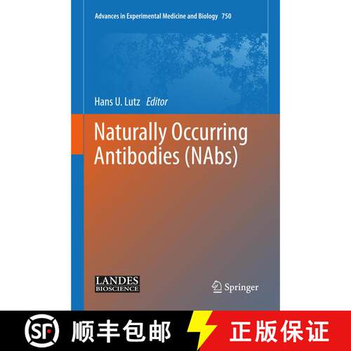 【3-4周达】精装 Naturally Occurring Antibodies (NAbs) [9781461434603]