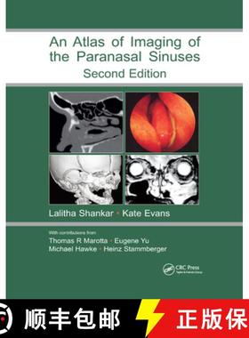 【3-4周达】Atlas of Imaging of the Paranasal Sinuses, Second Edition [9780367390723]
