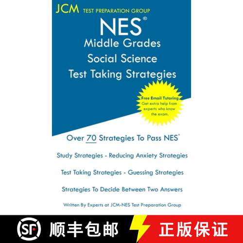 【3-4周达】NES Middle Grades Social Science - Test Taking Strategies: NES 202 Exam - Free Online Tuto... [9781647682163]