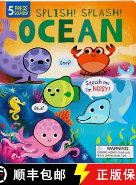 预订 Squishy Sounds: Splish! Splash! Ocean [9781667213279]