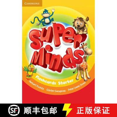 【2-3周达】Super Minds Starter Flashcards (Pack of 78) [9780521221634]