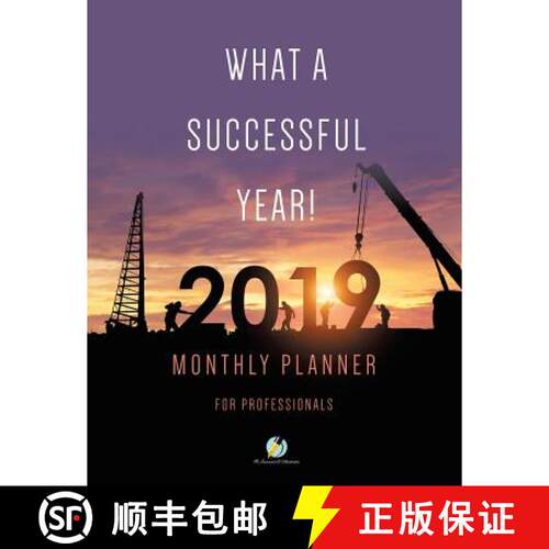 【3-4周达】What a Successful Year! 2019 Monthly Planner for Professionals [9781541966420]