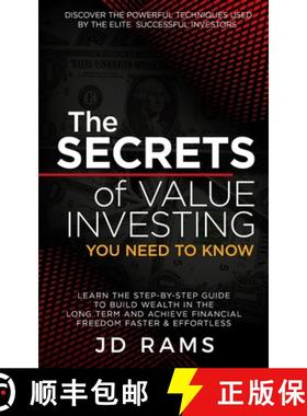 【3-4周达】Secrets Of VALUE INVESTING You Need To Know: Discover the Powerful Techniques used by Elit... [9798985278507]