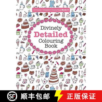 【3-4周达】Divinely Detailed Colouring Book 5 [9781785951084]