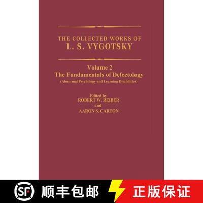 【3-4周达】精装 Collected Works of L.S. Vygotsky: The Fundamentals of Defectology (Abnormal Psycholog... [9780306424427]