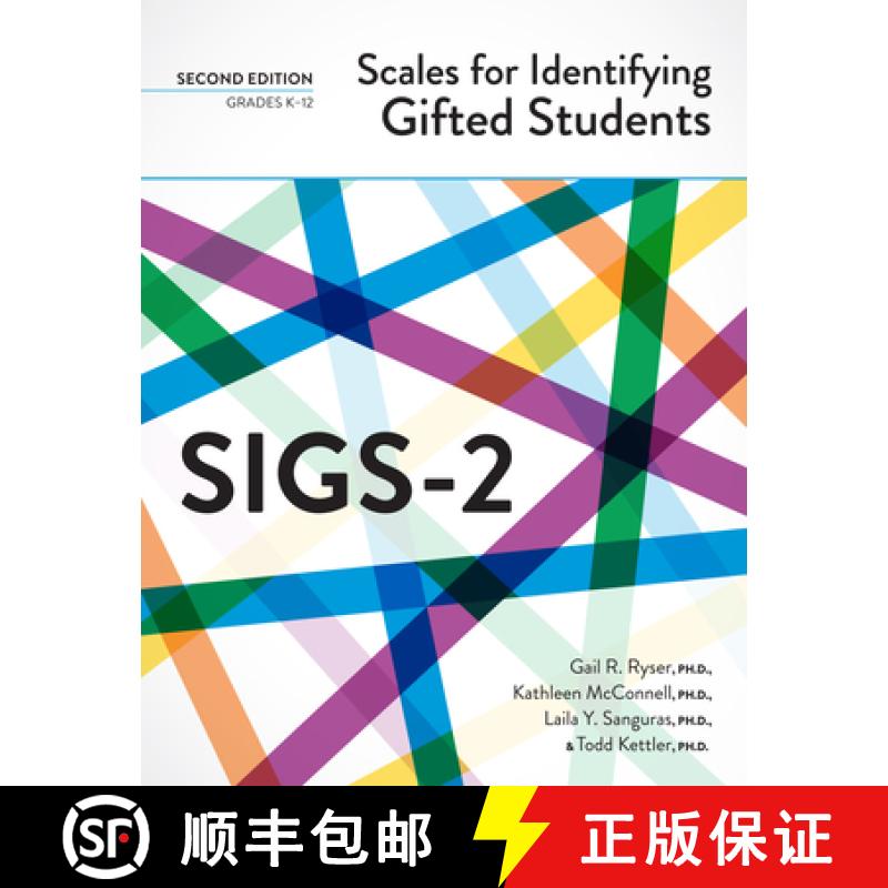 【3-4周达】Scales for Identifying Gifted Students (Sigs-2): Examiner's Manual [9781646321773]