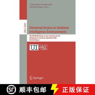 4周达 Access Intelligence Workshop User ERCIM Universal 9th Environments 9783540710240 Interfac... Ambient