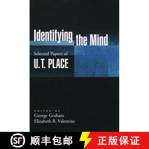 【3-4周达】精装 Identifying the Mind: Selected Papers of U. T. Place [9780195161373]