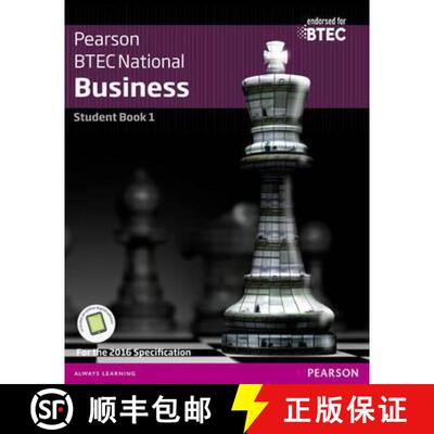 【3-4周达】BTEC Nationals Business Student Book 1 + Activebook: For the 2016 specifications [9781292126241]