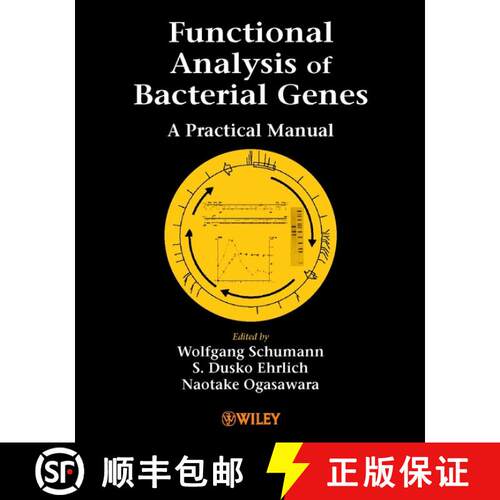 【3-4周达】Functional Analysis Of Bacterial Genes - A Practical Manual [Wiley生命科学] [9780471490081]