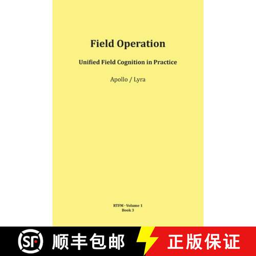 【3-4周达】Field Operation [9783903679023]