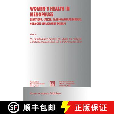 【3-4周达】Women’s Health in Menopause: Behaviour, Cancer, Cardiovascular Disease, Hormone Replaceme... [9789401044462]