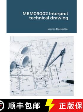 【3-4周达】MEM09002 Interpret technical drawing [9781716387623]