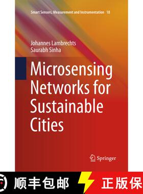 【3-4周达】Microsensing Networks for Sustainable Cities (Softcover reprint of the original 1st ed. 20... [9783319803340]