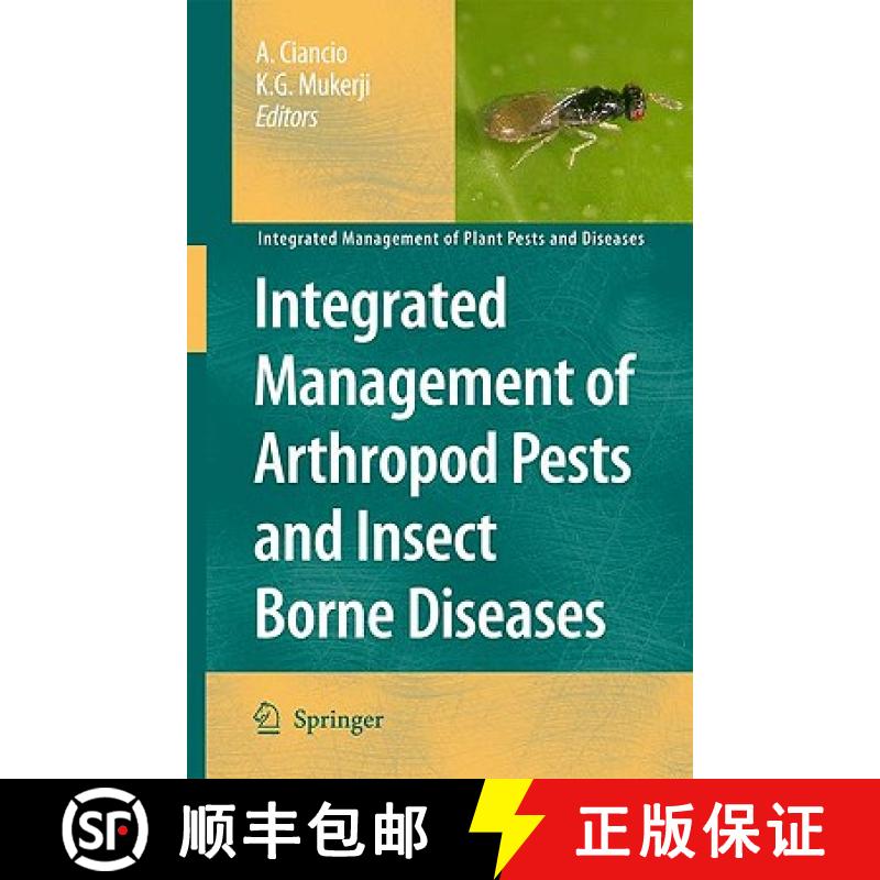 【3-4周达】Integrated Management of Arthropod Pests and Insect Borne Diseases [9789048124633]