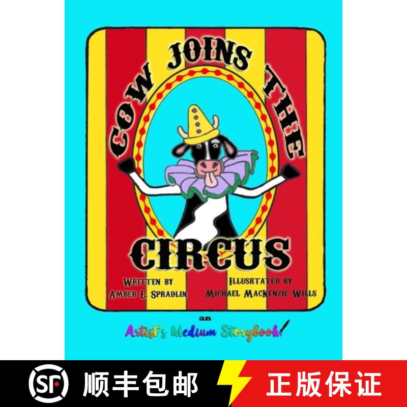 【3-4周达】Cow Joins the Circus [9780996442152]