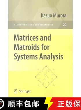 【3-4周达】Matrices and Matroids for Systems Analysis [9783642039935]