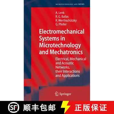 【3-4周达】精装 Electromechanical Systems in Microtechnology and Mechatronics : Electrical, Mechanica... [9783642108051]