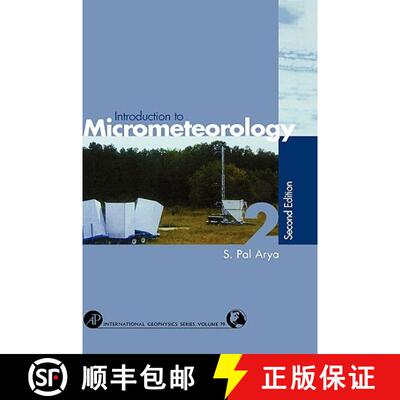 现货 Introduction to Micrometeorology: Volume 79 [9780120593545]