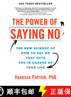 【3-4周达】The Power of Saying No: The New Science of How to Say No That Puts You in Charge of Your Life [9781728293547]