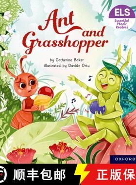【3-4周达】Essential Letters and Sounds: Essential Phonic Readers: Oxford Reading Level 7: Ant and Gr... [9781382039413]