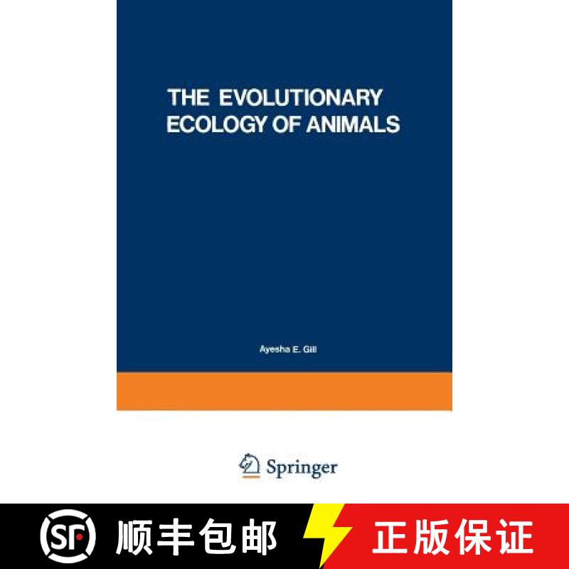 【3-4周达】The Evolutionary Ecology of Animals [9781468480993]