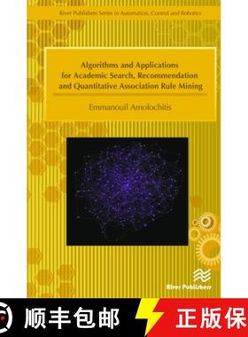 【3-4周达】Algorithms and Applications for Academic Search, Recommendation and Quantitative Associati... [9788793609648]