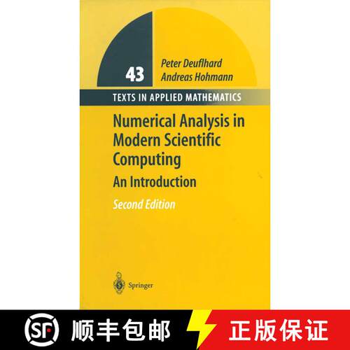 【3-4周达】精装 Numerical Analysis in Modern Scientific Computing : An Introduction (Second Edition 2... [9780387954103]