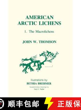 【3-4周达】American Arctic Lichens – The Macrolichens [9780231058889]