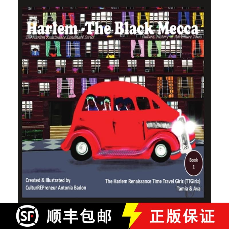 【3-4周达】Harlem - The Black Mecca: The Harlem Renaissance Time Travel Girlz (TTGirlz) [9798985737608]