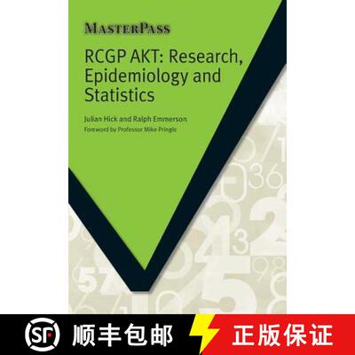 【3-4周达】RCGP AKT : Research, Epidemiology and Statistics [9781909368118]