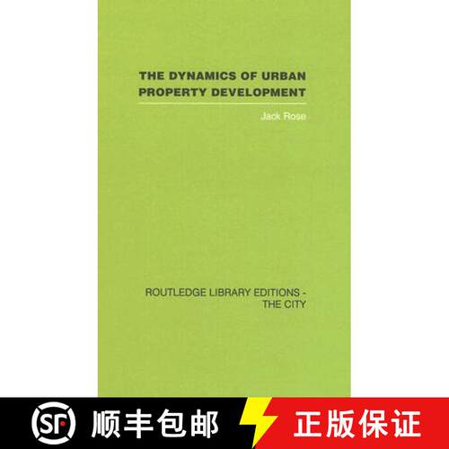 【3-4周达】精装 Dynamics of Urban Property Development [9780415417617]