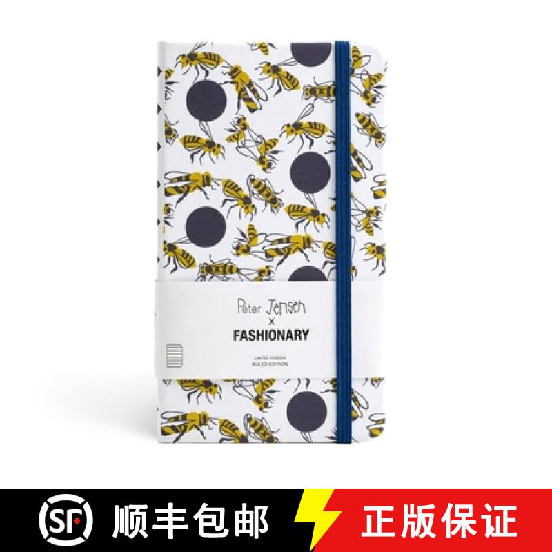 【3-4周达】Peter Jensen X Fashionary Polka Bee Ruled Notebook A6 [9789887710936]