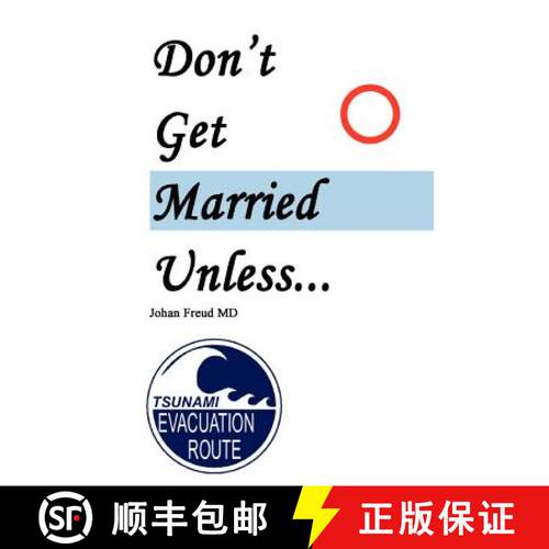 【3-4周达】Don't Get Married Unless [9781930822320]