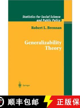 【3-4周达】Generalizability Theory [9781441929389]