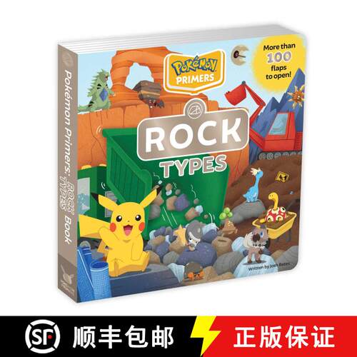 【3-4周达】Pokémon Primers: Rock Types Book [9781604382389]