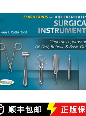 【3-4周达】Flashcards for Differentiating Surgical Instruments: General, Laparoscopic, Ob-Gyn, Roboti... [9780803628977]