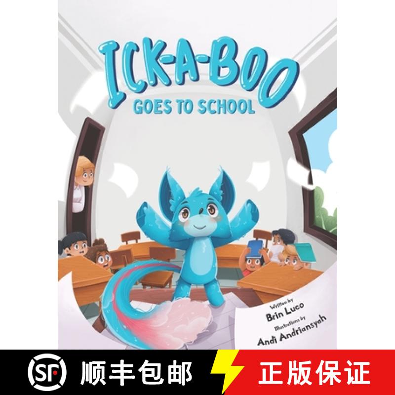 【2-3周达】Ick-a-boo: Goes To School [9798988109242]