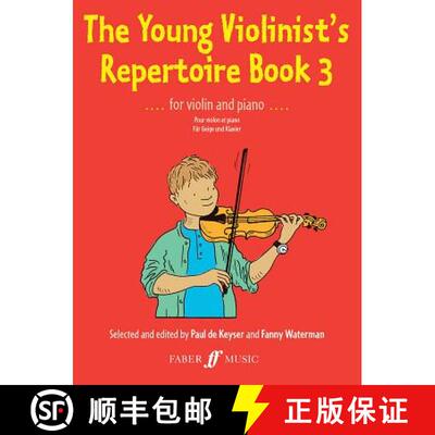 【3-4周达】Young Violinist's Repertoire Book 3: (Violin and Piano) [9780571508181]