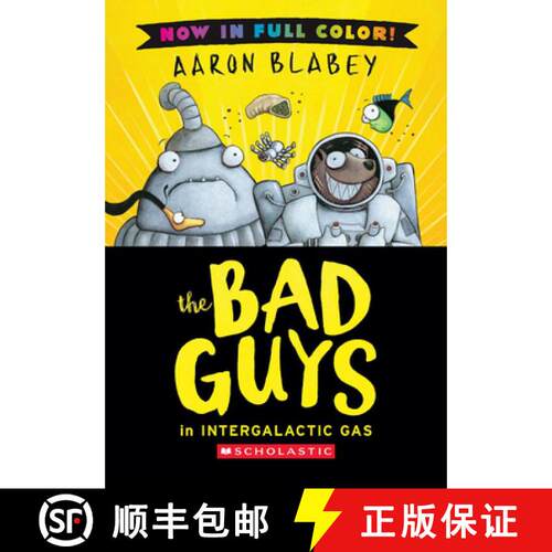 【3-4周达】精装 The Bad Guys in Intergalactic Gas (Bad Guys #5 Color Edition) [9798225037420]
