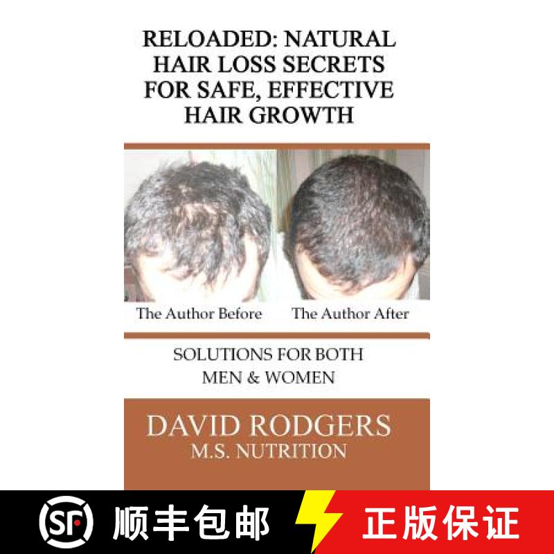【3-4周达】Reloaded: Natural Hair Loss Secrets for Safe, Effective Hair Growth [9780615563831]